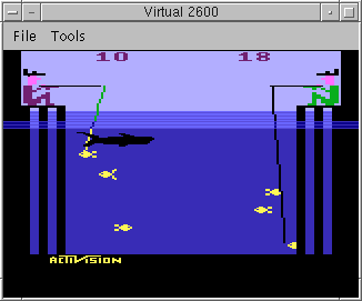 V2600 goes fishing