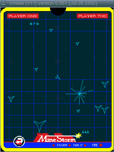 Vectrex Minestorm