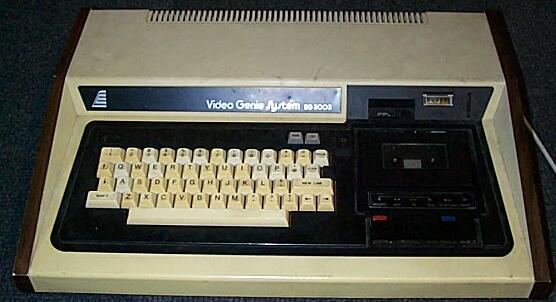 The Video Genie Simon used to write
hundreds of articles about home computing in the 1980s