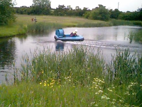On the water