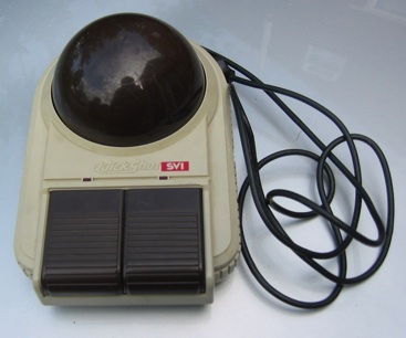 Quickshot IX: a joystick that looks like a trackball and rocks like the Digital Mouse